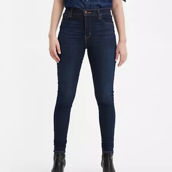 Levi's High Waisted Skinny Jeans - Picture 1 of 4